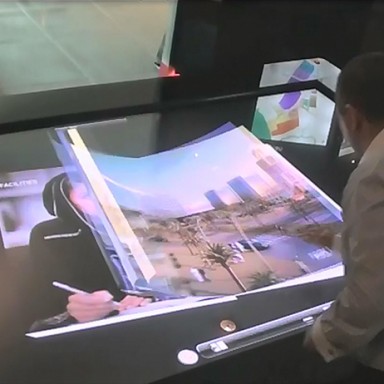 multi user multitouch table