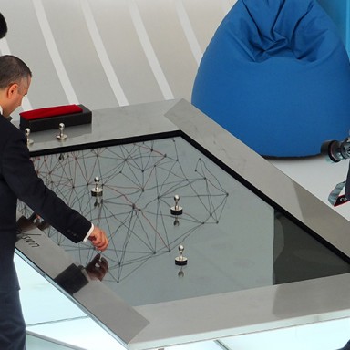 transparent screens full integrated solution 4k multitouch