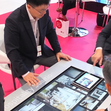 transparent screens full integrated solution 4k multitouch