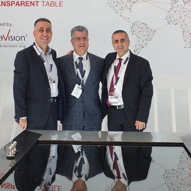 transparent screens full integrated solution 4k multitouch