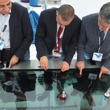 transparent screens full integrated solution 4k multitouch