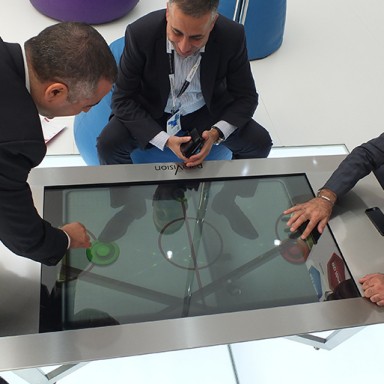 transparent screens full integrated solution 4k multitouch