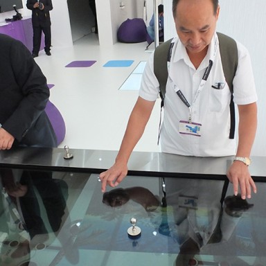 transparent screens full integrated solution 4k multitouch