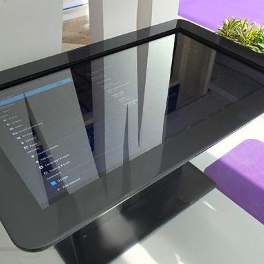 transparent screens full integrated solution 4k multitouch
