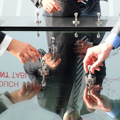 transparent screens full integrated solution 4k multitouch