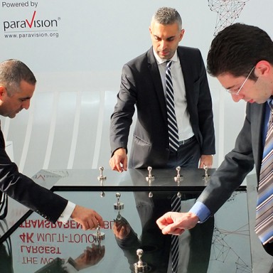 transparent screens full integrated solution 4k multitouch