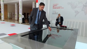 transparent screens full integrated solution 4k multitouch