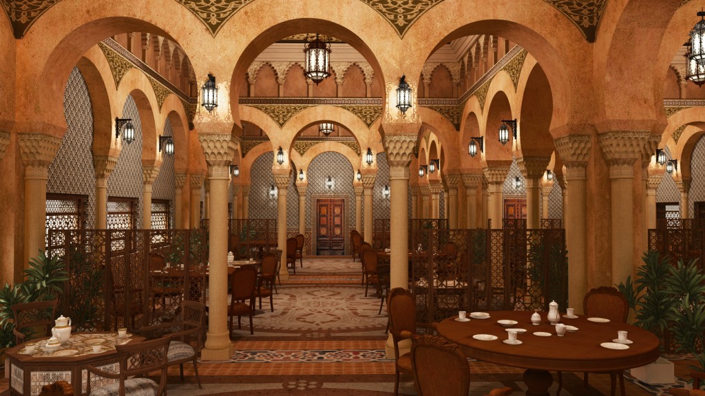 Andalus restaurant02 PARAVISION